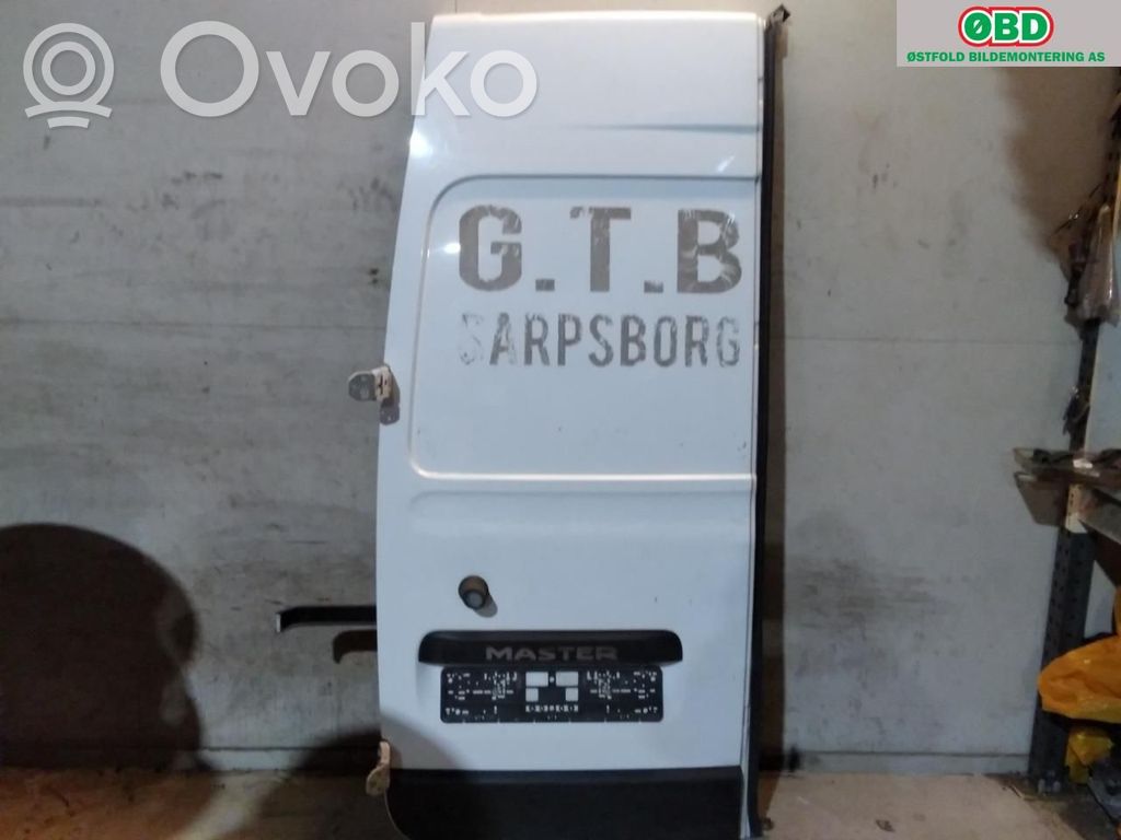 Renault Master III Задняя дверь 
