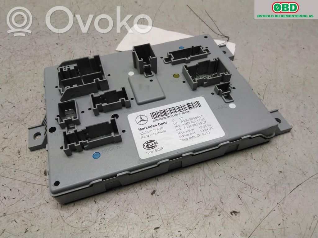 Mercedes-Benz C W205 Modulo di controllo del corpo centrale