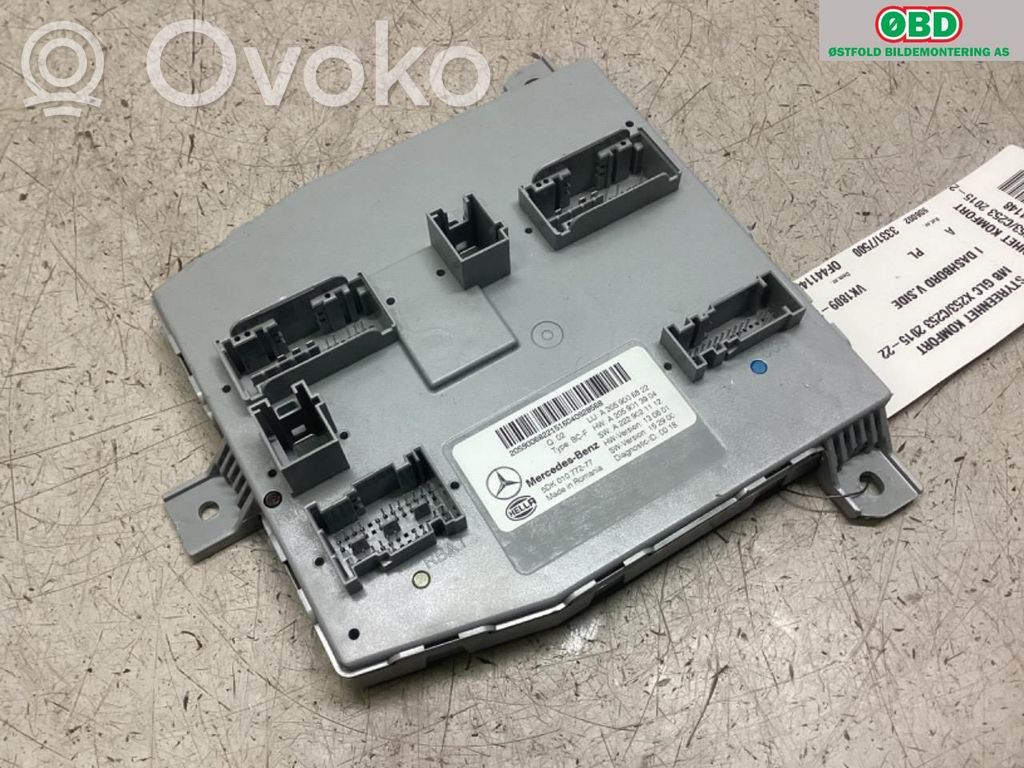 Mercedes-Benz GLC X253 C253 Modulo di controllo del corpo centrale
