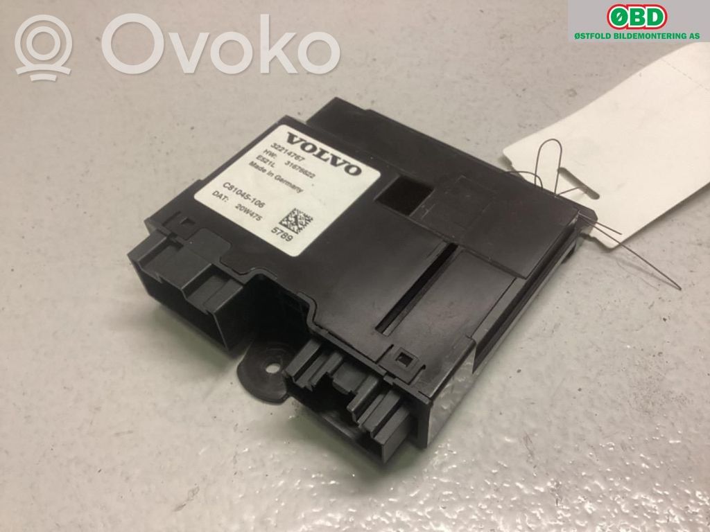 Volvo S90, V90 Centralina/modulo portellone/bagagliaio 