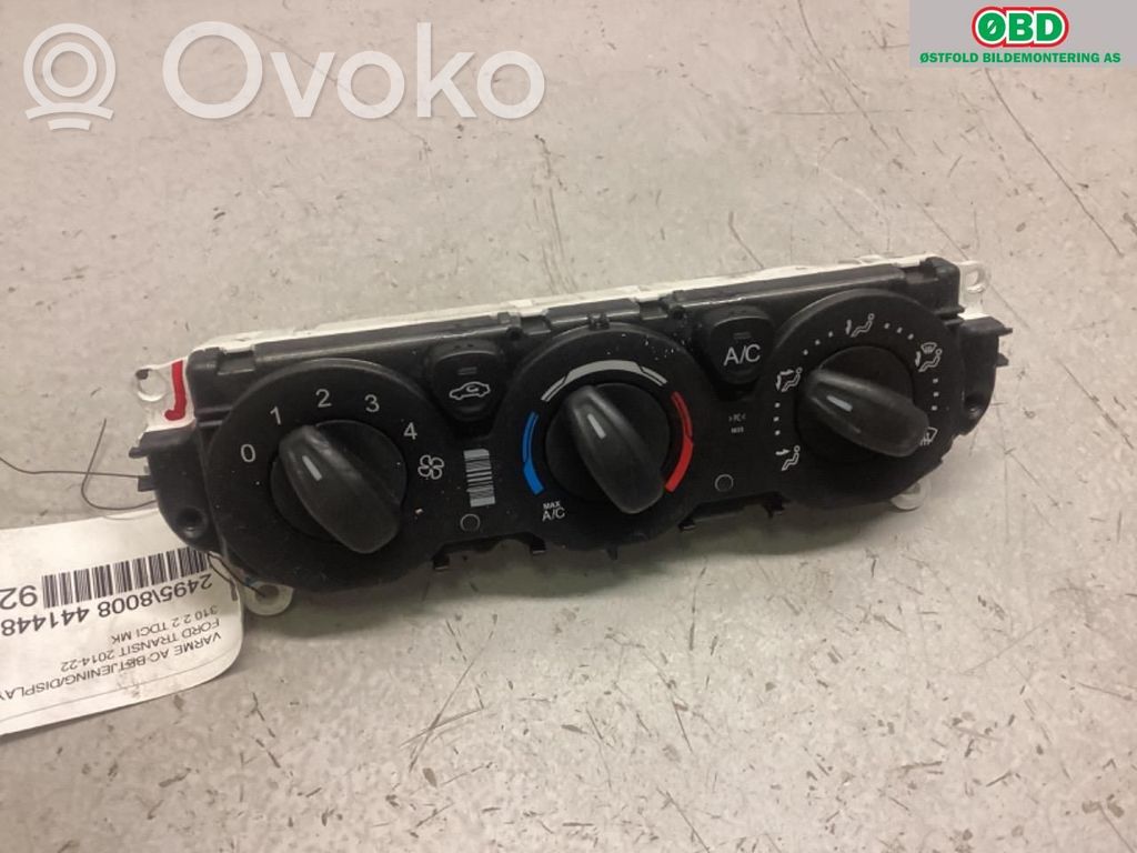 Console centrale, commande chauffage/clim   1843211,1843211