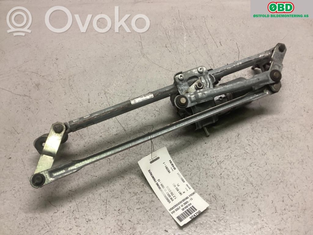 Volkswagen Golf VI Etupyyhkimen vivusto