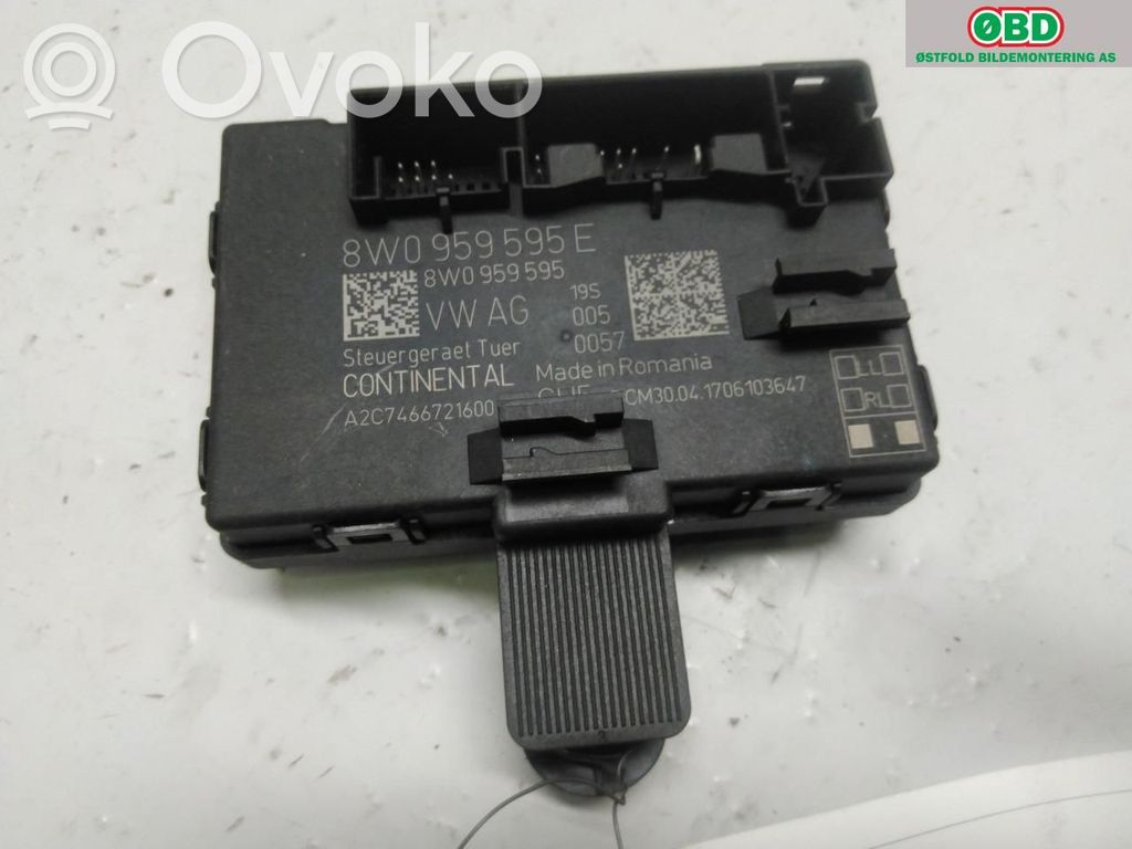 Audi A4 S4 B9 Centralina/modulo portiere 