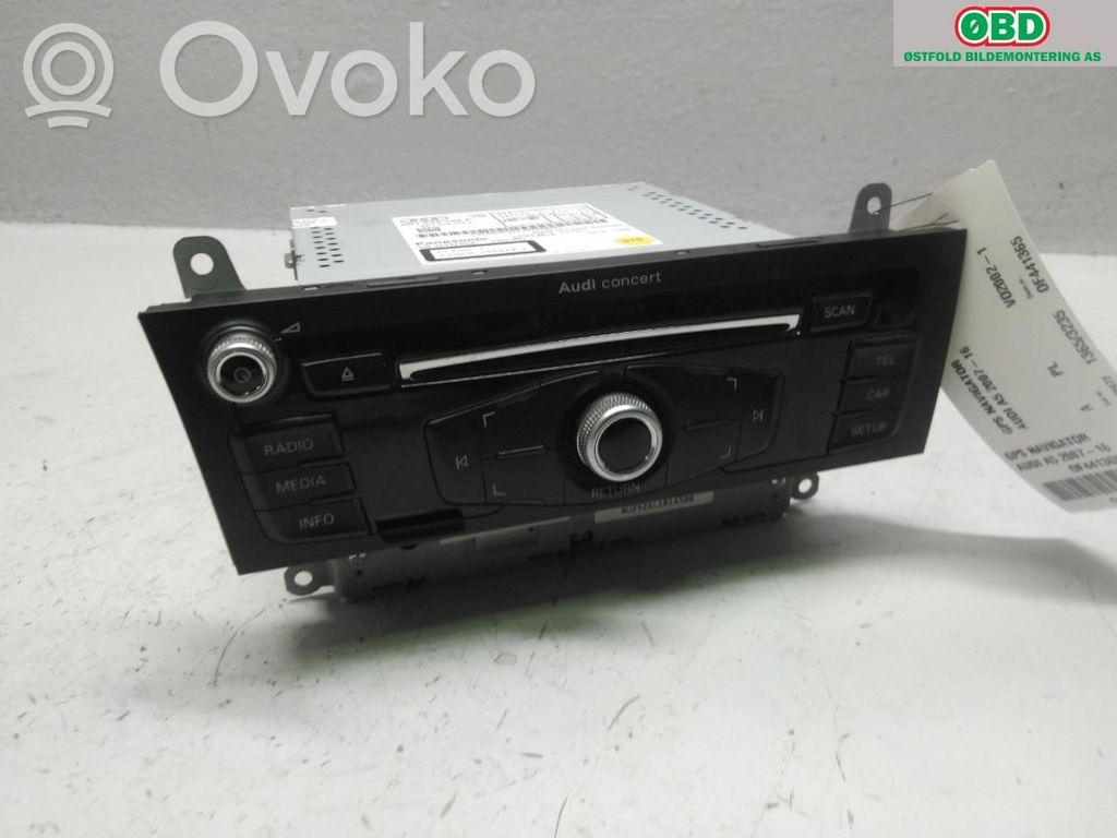 Audi A5 8T 8F Unità principale autoradio/CD/DVD/GPS 