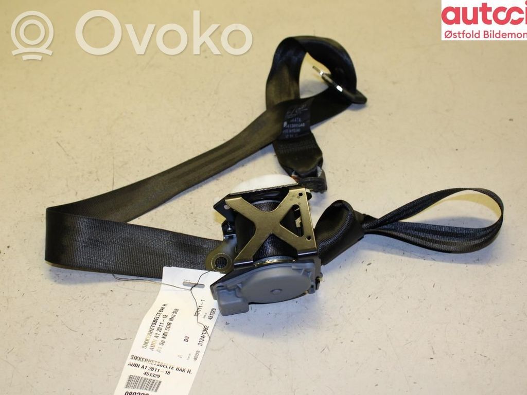 Audi A1 Ceinture de sécurité arrière