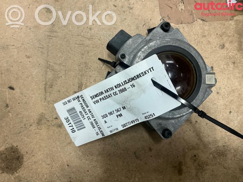 Volkswagen PASSAT CC Sensor de radar Distronic 