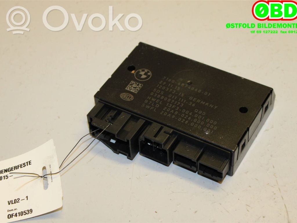 BMW 7 G11 G12 Sterownik / Moduł haka holowniczego 