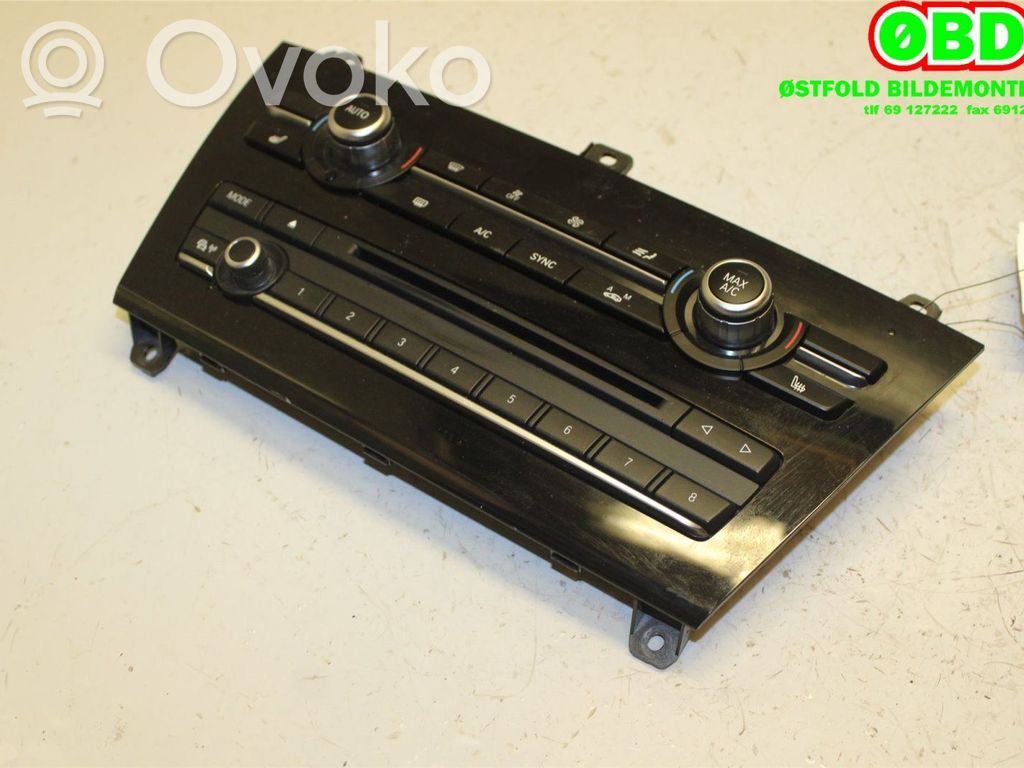 BMW X4 F26 Console centrale, commande chauffage/clim