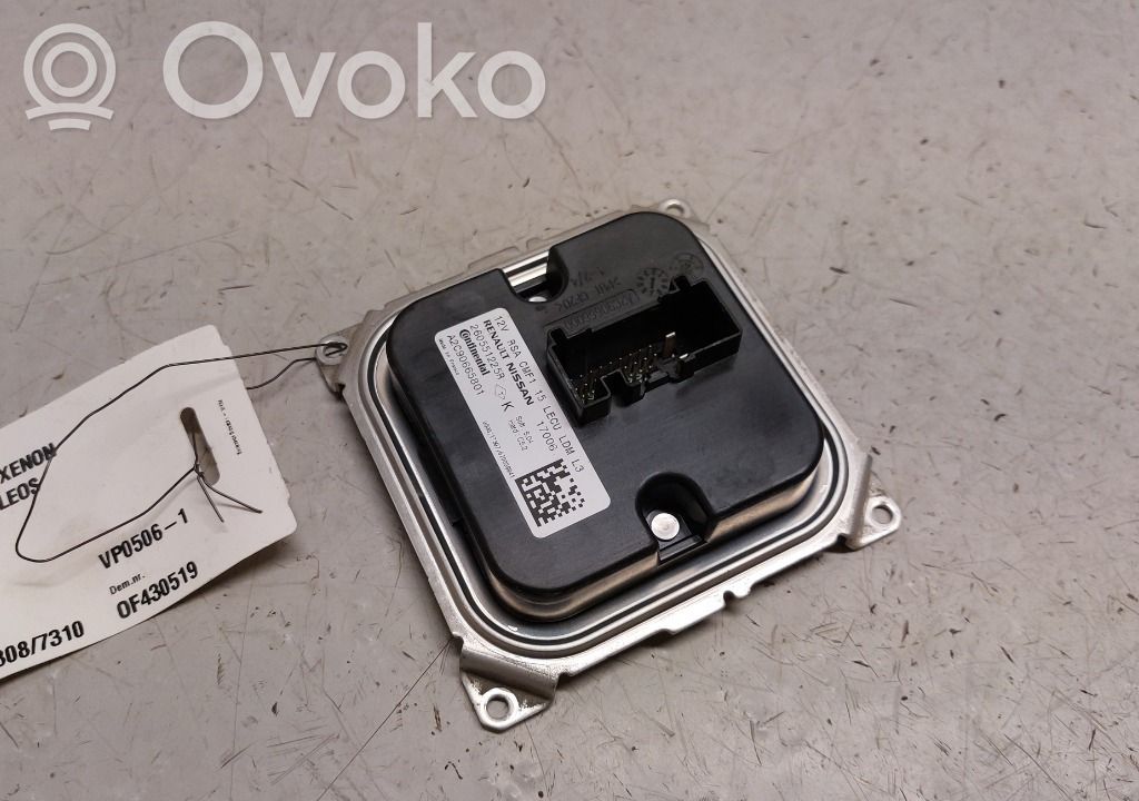 Renault Koleos I Unitate/modul control lămpi xenon 