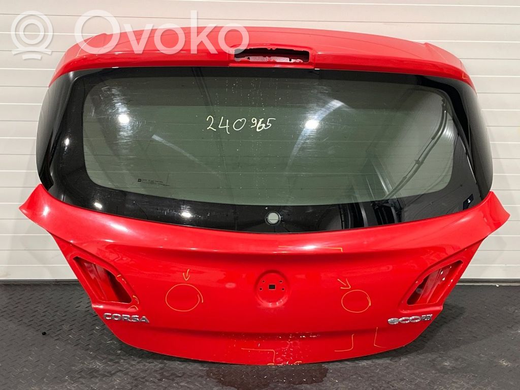 Opel Corsa E Galinis dangtis (bagažinės) 