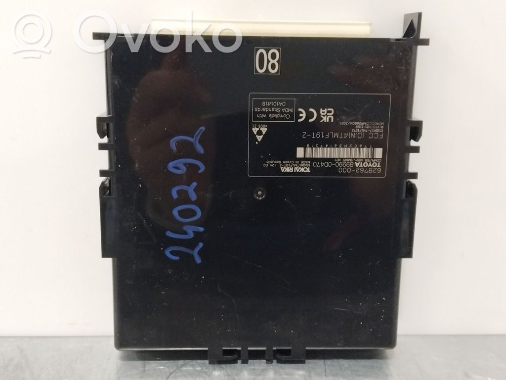 Toyota Yaris Cross Unitate/modul de control fără cheie (KESSY) 