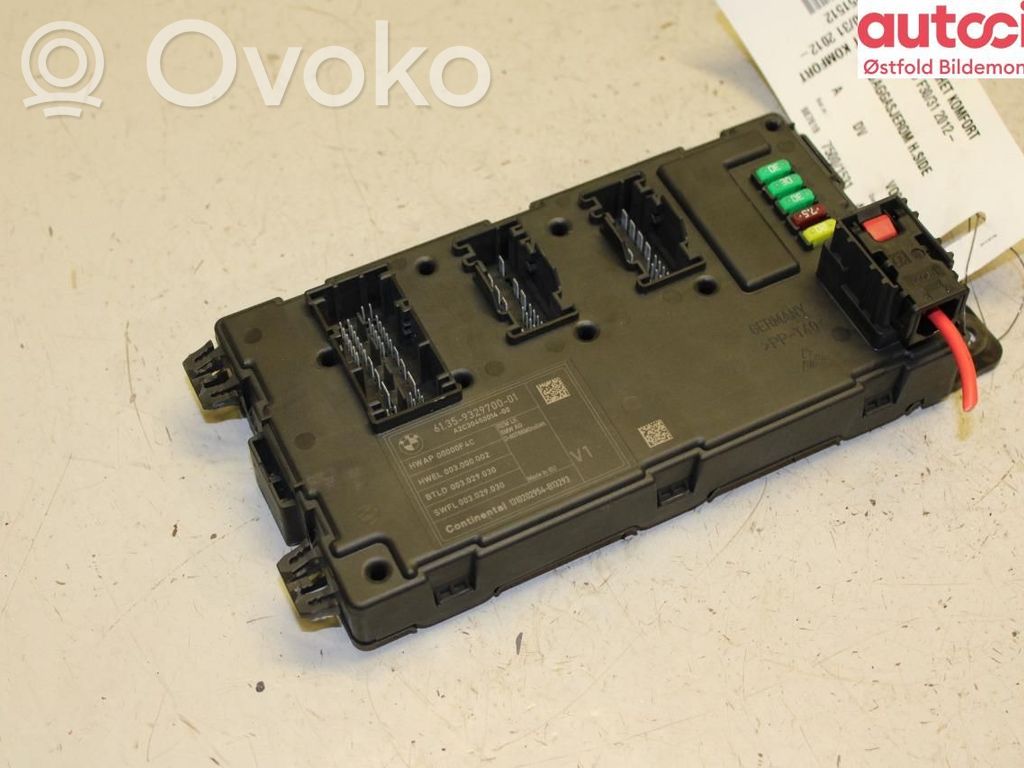 BMW 3 F30 F35 F31 Modulo di controllo del corpo centrale