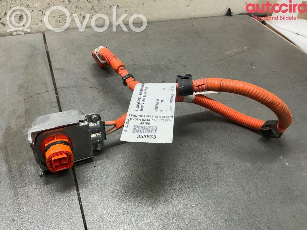 Toyota bZ4X Korkeajännitekaapeli 