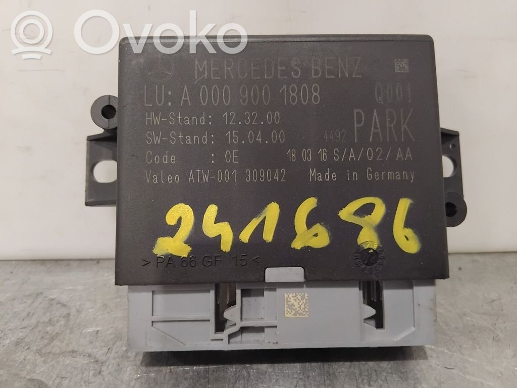 Mercedes-Benz C W205 Centralina/modulo sensori di parcheggio PDC 