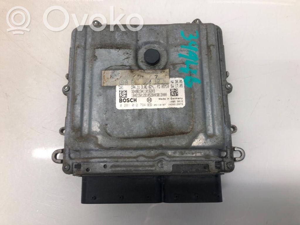 Mercedes-Benz ML W164 Komputer / Sterownik ECU silnika 