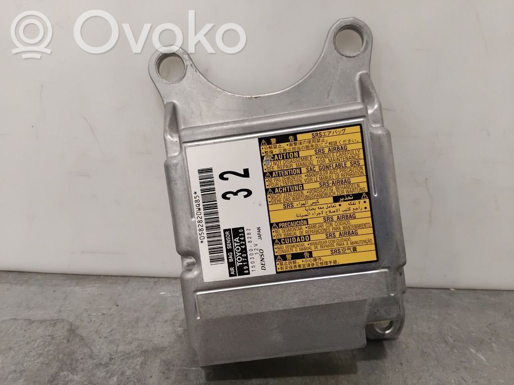 Toyota RAV 4 (XA40) Unitate/modul de comandă airbaguri 