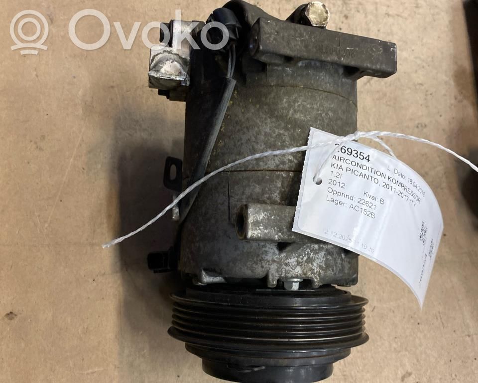KIA Picanto Air conditioning (A/C) compressor (pump) 