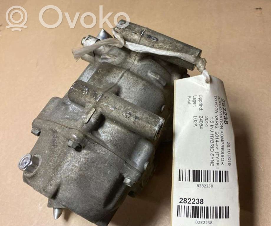 Toyota Yaris Compresor (bomba) del aire acondicionado (A/C)) 
