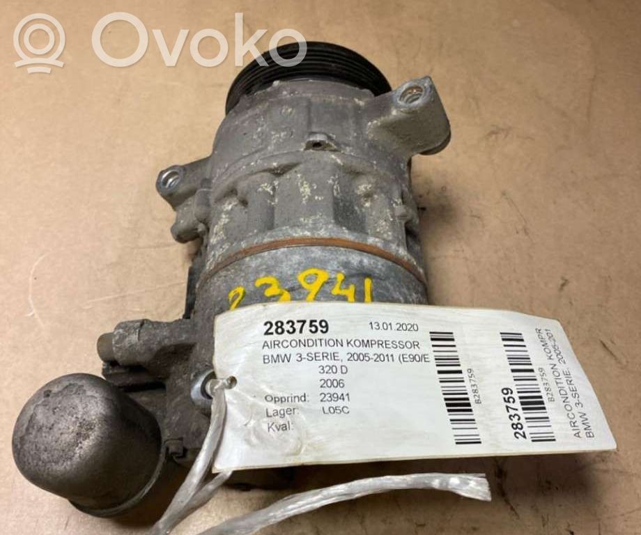 Air conditioning (A/C) compressor (pump)   09F06414,4471809590,4471906261,4471906265,4471916264,64526987766