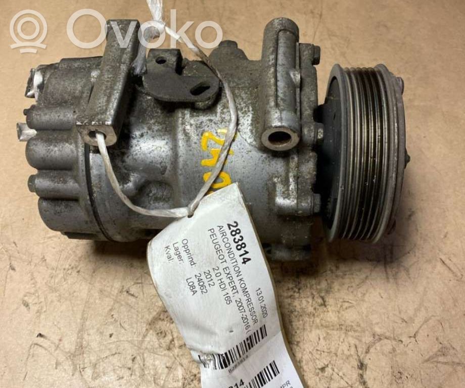 Peugeot Expert Air conditioning (A/C) compressor (pump) 