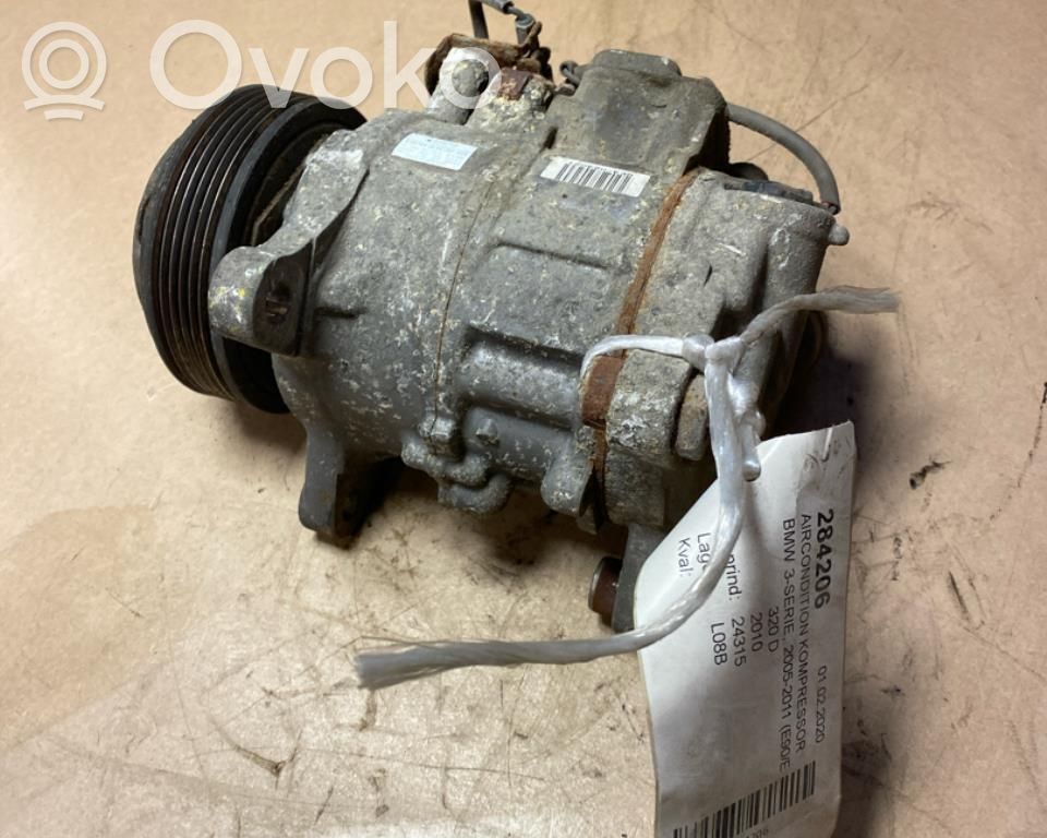 BMW 3 E90 E91 Air conditioning (A/C) compressor (pump) 