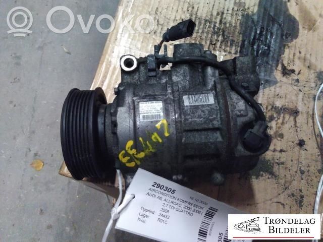 Audi A6 Allroad C6 Air conditioning (A/C) compressor (pump) 