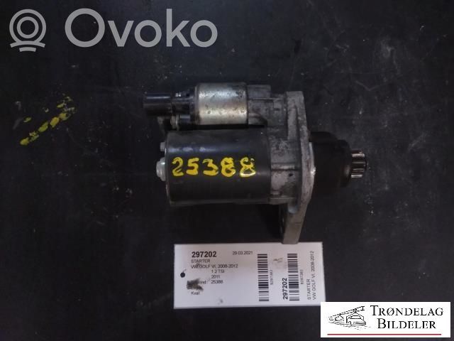 Volkswagen Golf VI Motor de arranque 