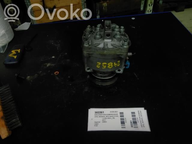 Opel Mokka X Compresor (bomba) del aire acondicionado (A/C)) 