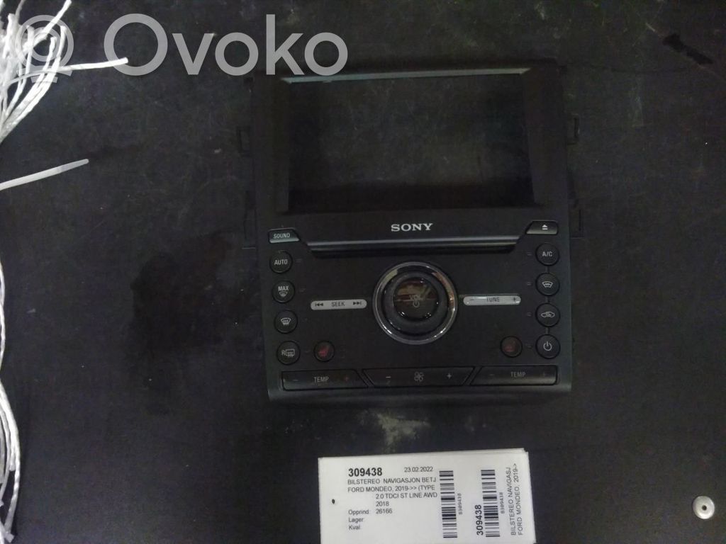Panel / Radioodtwarzacz CD/DVD/GPS   HS7T17E245DCB,9015385,9015385,HS7T17E245DCB