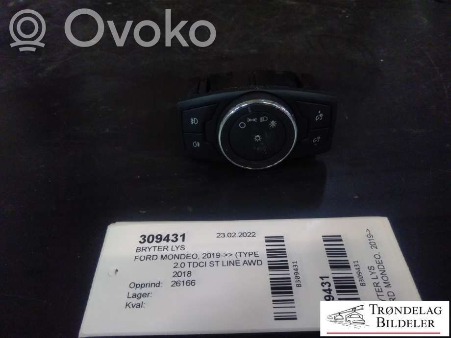 Ford Mondeo MK V Light switch 