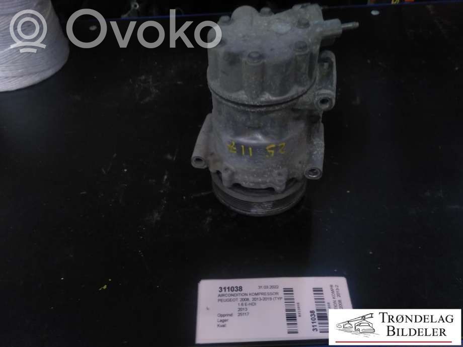 Peugeot 2008 I Air conditioning (A/C) compressor (pump) 
