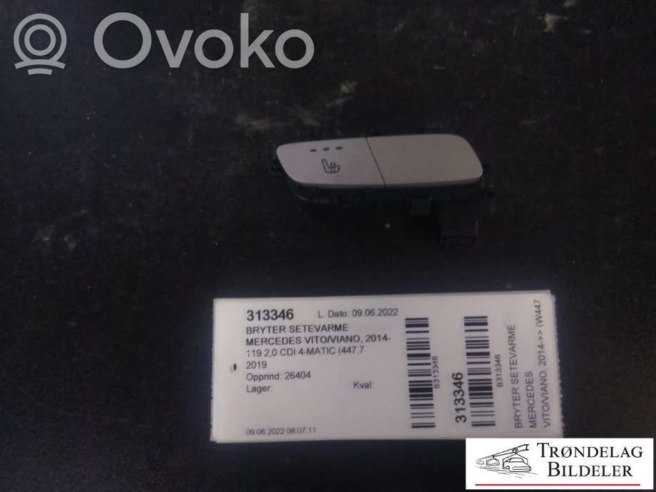 Mercedes-Benz Vito Viano W447 Seat heating switch 