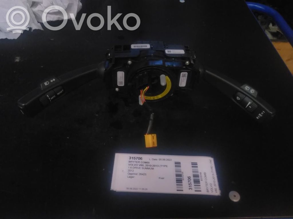 Volvo V60 Interruptor de control multifunción 