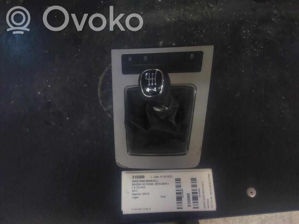 Skoda Octavia Mk3 (5E) Leva del cambio/selettore marcia