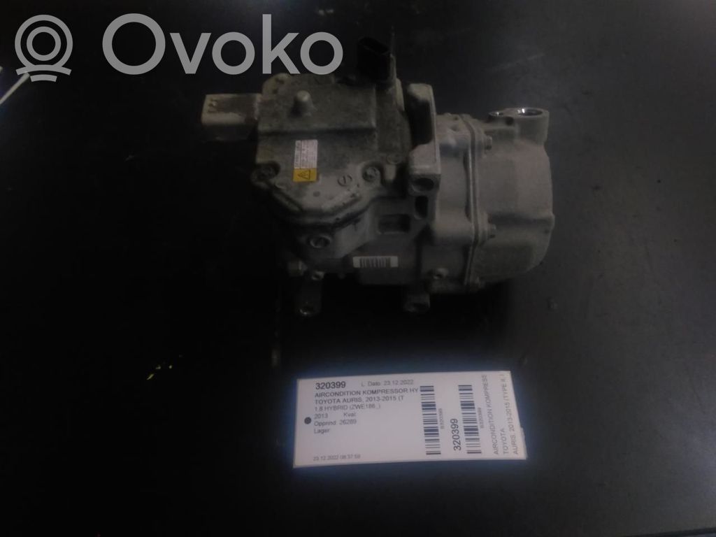 Toyota Auris E180 Compresor (pompă) aer condiționat (A/C) 