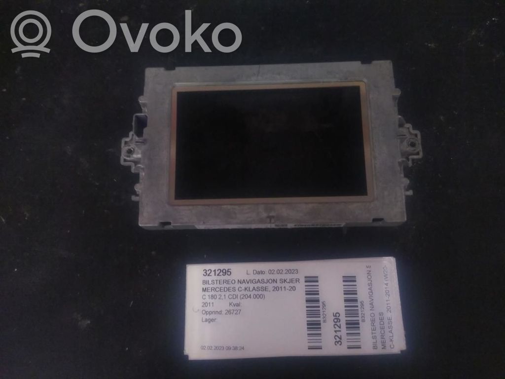 Mercedes-Benz C W204 Monitor/display/piccolo schermo 