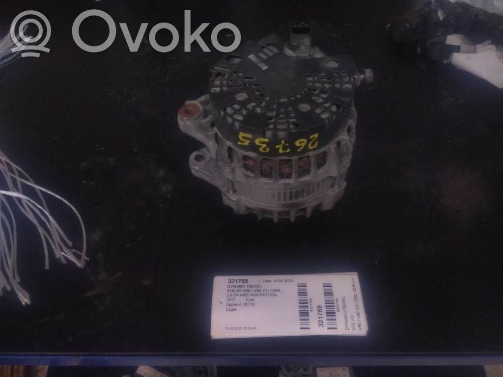 Volvo S90, V90 Generator/alternator 