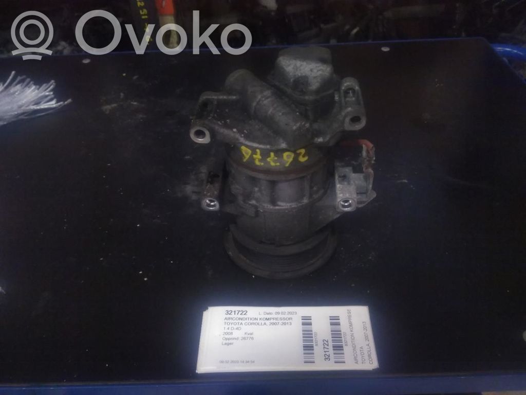 Toyota Corolla E140 E150 Klimakompressor Pumpe 