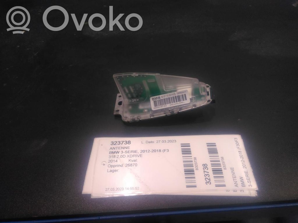 BMW 3 F30 F35 F31 Antena de radio 