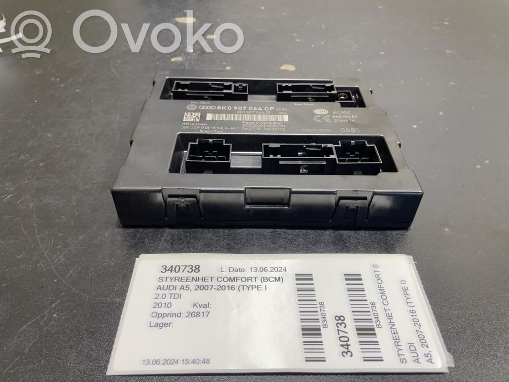 Central body control module   5DK00991883,8K0907064AE,8K0907064BQ,8K0907064CP,8K0907064CQ,8K0907064E