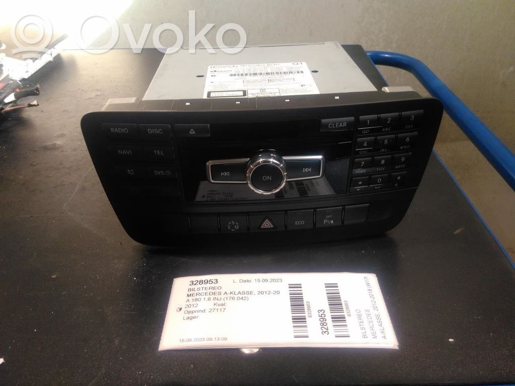 Mercedes-Benz A W176 Unité principale radio / CD / DVD / GPS