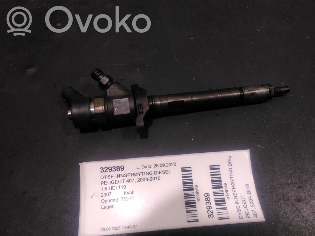 Peugeot 407 Inyector de combustible 