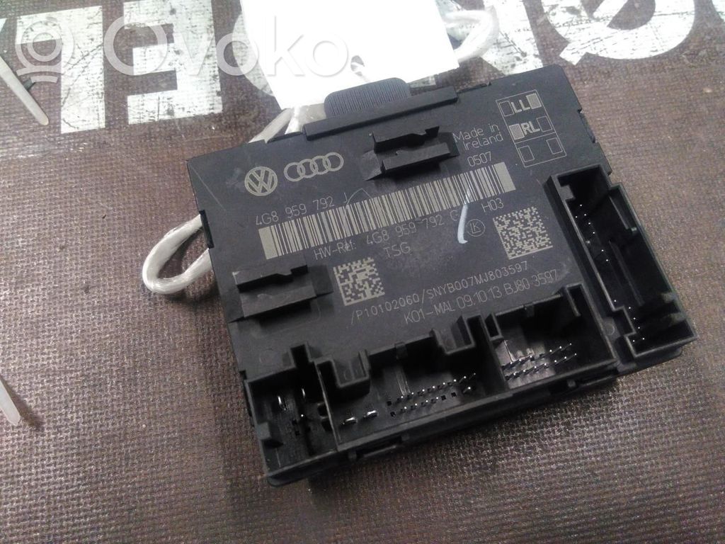 Audi A6 S6 C7 4G Centralina/modulo portiere