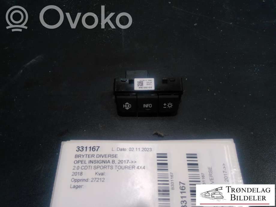 Opel Insignia B Alte comutatoare/butoane 