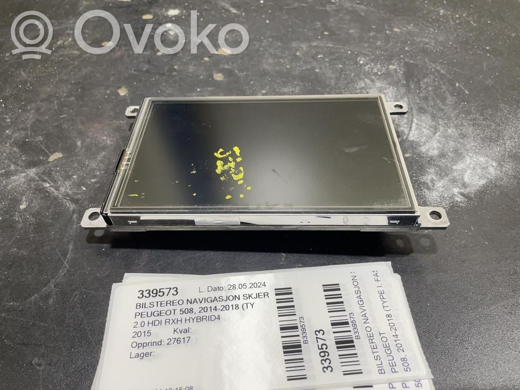 Peugeot 508 Monitor/display/piccolo schermo