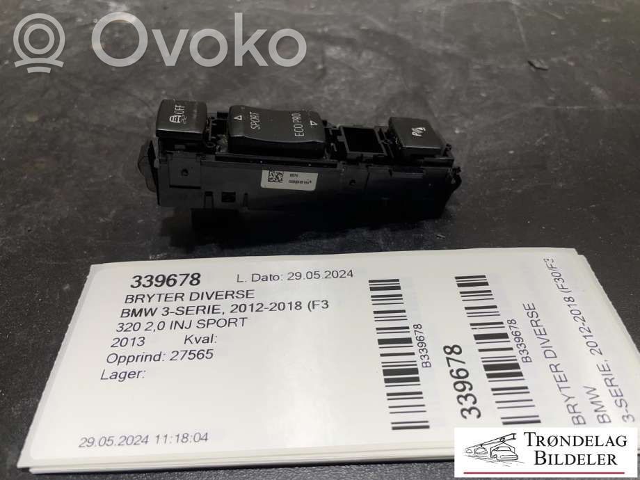 BMW 3 F30 F35 F31 Other switches/knobs/shifts 