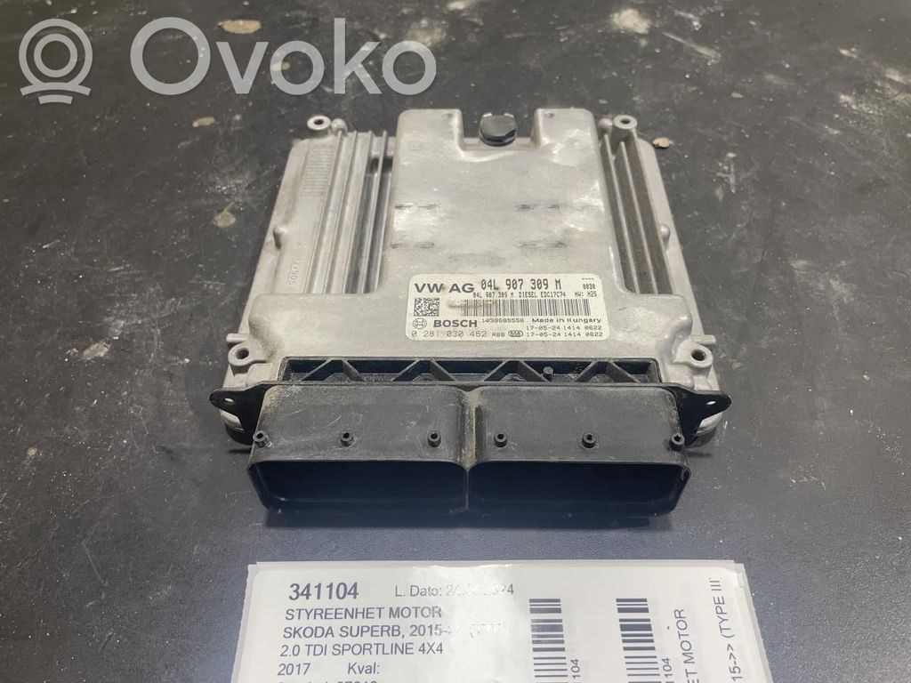 Skoda Superb B8 (3V) Centralina/modulo motore ECU