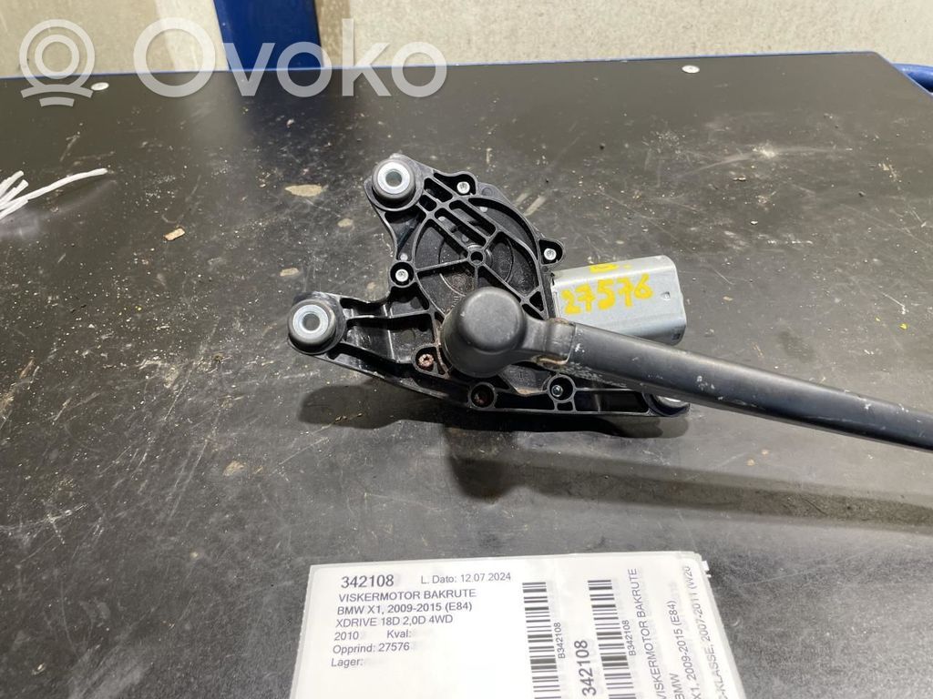 BMW X1 E84 Motor ștergător lunetă 