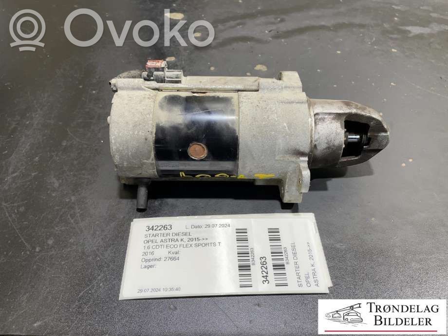 Opel Astra K Electromotor 