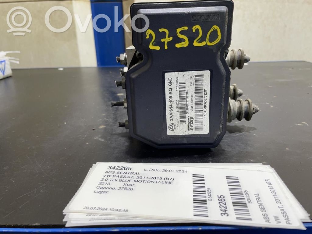 Pompă ABS   3AA614109AQ,3AA614109AQ